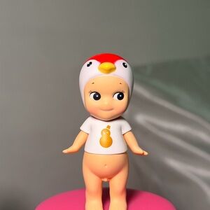 Cute Penguin Hat Doll